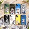 Чехол для телефона U-Uma Musume Pretty Derby O-Oguri Cap для iPhone 17pro,16,15,14,13,12,11 Plus,Pro Max,XS, Мягкий силиконовый черный чехол