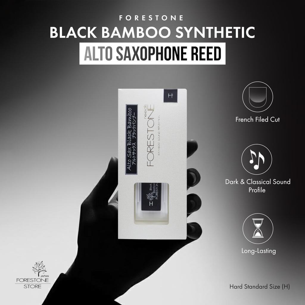 Forestone Черный бамбук Альт H (Трости Forestone Black Bamboo для альт-саксофона H)