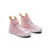 Converse All Star 1V High Top Kids Canvas Shoes Kids Sneakers Pink White Yellow A02971C