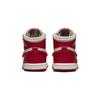 Детские кроссовки Air Jordan 1 Retro High OG TD Newstalgia Chenille Red Light-Iron-Ore Varsity Red CU0450-061