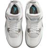 Jordan Детские баскетбольные кроссовки Air Jordan 4 Mid top Серый Синий Подростковые HV4401-014