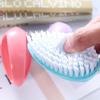 1pc Multifunctional Cleaning Brush, Colorful Egg-Shaped Household Brush, Suitable for Washing Clothes And Shoes