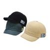 Japanese Style Short Brim Baseball Cap Solid Color Peaked Cap Casual Sunscreen Sun Hat  Sports