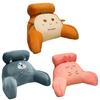 Cartoon Shape Lumbar Support Pillow Soft Large Backrest Waist Cushion Bed Back Cushion Dormitory Seat Pillow
