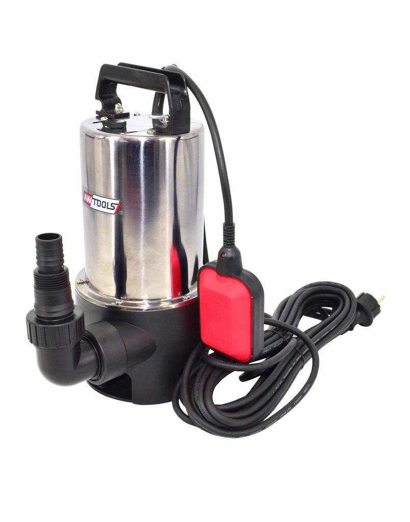 Awtools Pompa Inox Wody Brudnej Z Pływakiem 1100W