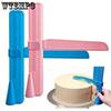 Cake Scraper Smoother Adjustable Fondant Spatulas Cake Edge Smoother Cream Leveling Device DIY Baking Tools Cakes Pastry Spatula