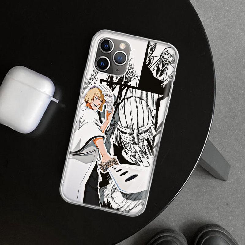 Bleach Shinji Hirako Phone Case Cover for iPhone 11 12 13 Mini 14 15 Plus 16 Pro Max 17 Air 7 8 + SE Art Customized Fundas 11 12