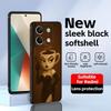 tung  tung sahur  Phone Case For Redmi Note 14 13 12 11 Pro Plus S 5G 14C A3 Soft Black Phone Cover