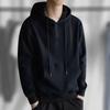 Mens Oversized Hooded Sweatshirt Loose Fit Cotton Pullover Casual Streetwear