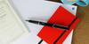 LAMY Safari L19 Shiny Black F LT10 Cartridge Set (Fine Nib) & (LT10BLBK (Blue Black))