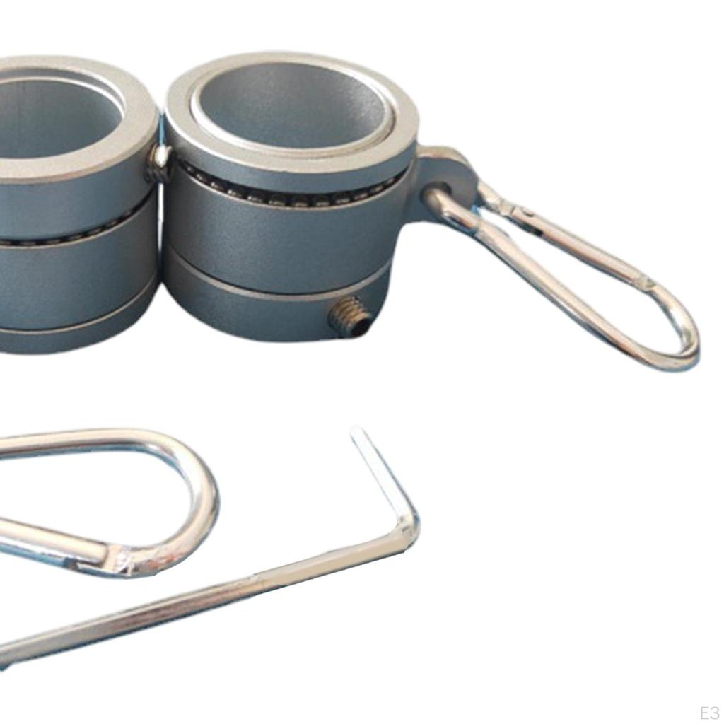 2 шт. Кольца для флагштока, монтажное кольцо из алюминиевого сплава, удобные зажимы для флагштока