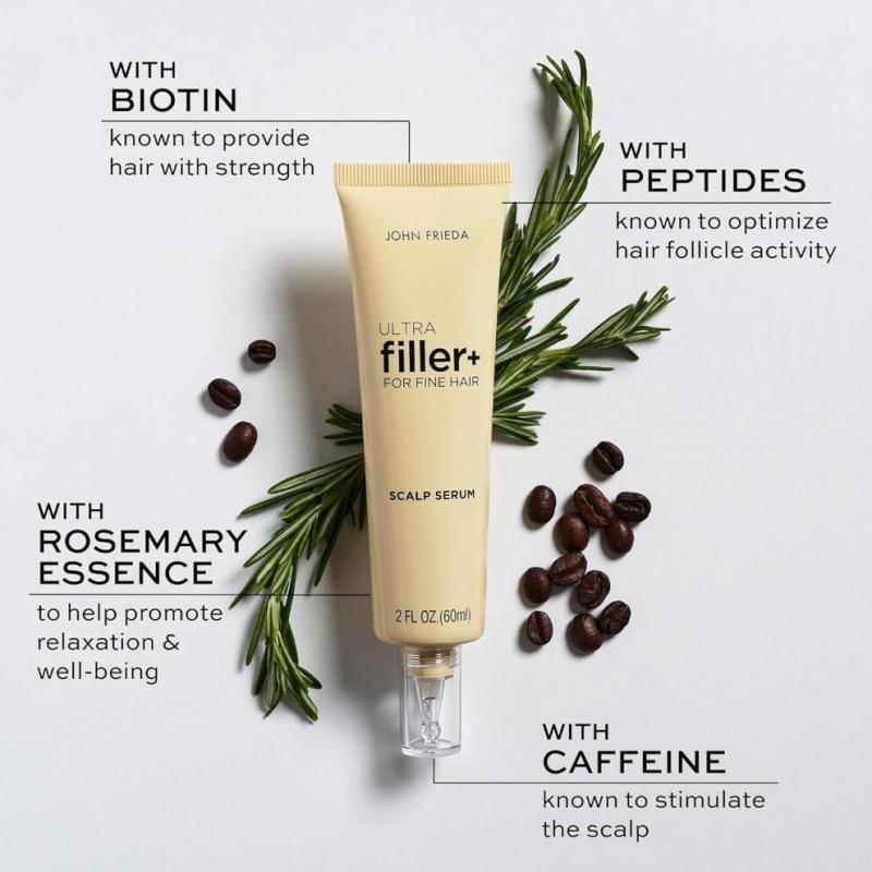 John Frieda PROfiller+ Hair Growth Density Scalp Serum 50ml