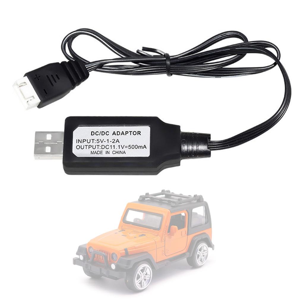 11.1V 500mAh Быстрый USB-кабель для зарядки с разъемом XH-4P для литиевых Lipo аккумуляторов Дистанционное управление автомобилями, лодками