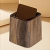 Desktop Small Trash Can Waste Bin with Lid Modern Wastebasket Dispenser for Countertop