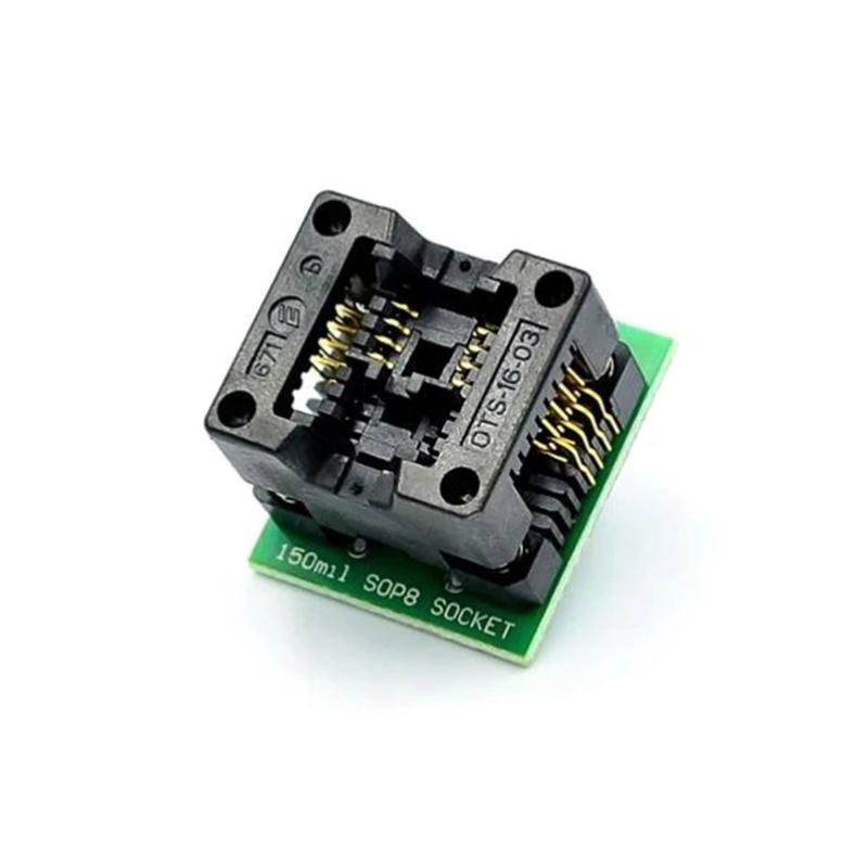 Адаптер-программатор CH341A Адаптер SOIC8 Зажим SOP8 с кабелем Адаптер 1.8V Комплект адаптеров-программаторов USB для EEPROM Flash BIOS