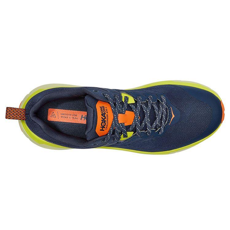 Hoka One One Challenger Atr 6 Кроссовки для трейлраннинга Мужские Кроссовки Сине-зеленые 1116876-OSBT