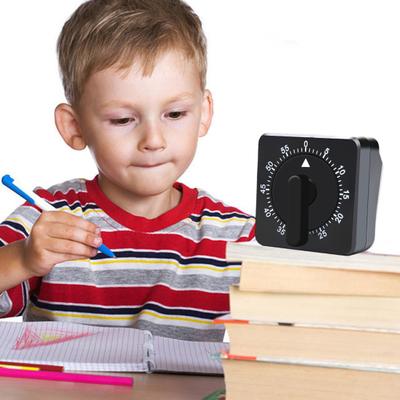 Механический кухонный таймер квадратный 60-минутный портативный таймер без батареи для приготовления выпечки и управления временем