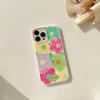 Красочный чехол для телефона с масляной живописью и цветами для iPhone 17 iPhone 17 Pro Max