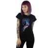 STAR WARS Womens/Ladies Flying Model Rocket Cotton T-Shirt