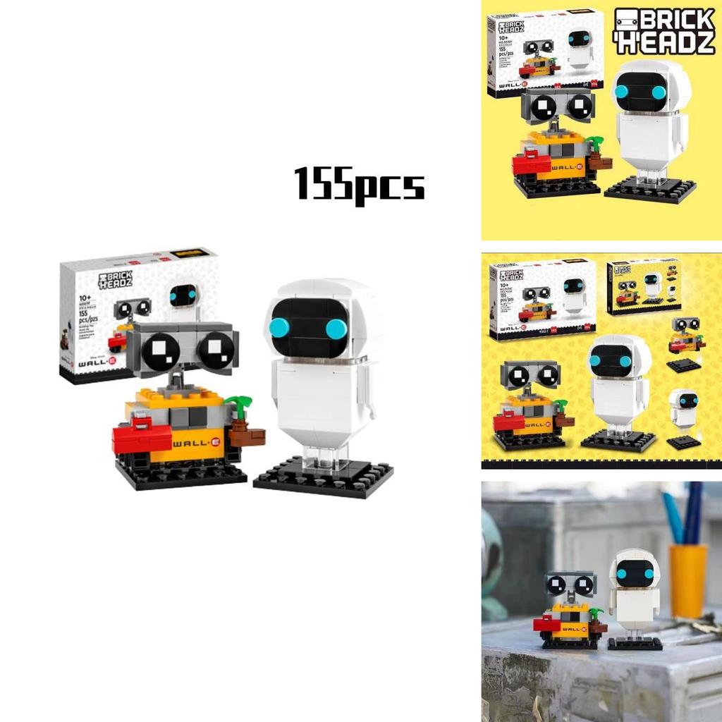 Набор конструктора Wall-e и Ева 155 деталей для творческих детей