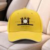 Nat Sanan Clock Pattern Baseball Cap Adjustable Duckbill Hat For Men Women Daily Commuting Sports Fishing