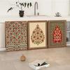 Indian Folk Art Persian Floral Print Poster Vintage Tree of Life Lotus Flower Canvas Painting Wall Picture Home  Cuadros