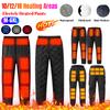 10/12/18 Heating Zones Electric Heated Pants Women Men Winter Intelligent Heating Trouser Outdoor Thermal Pants Skiing Hunting