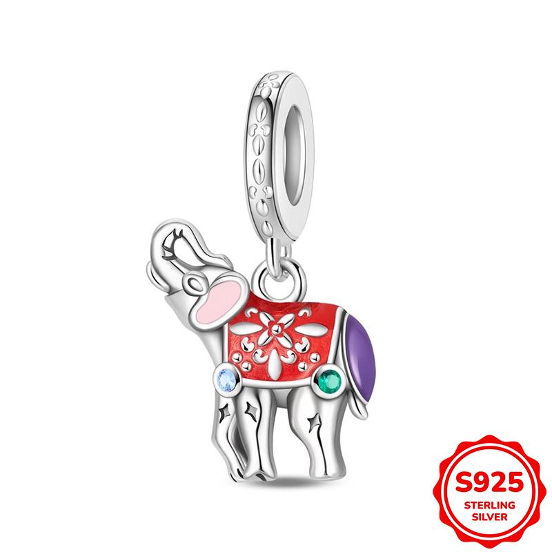 Медная бабочка мультяшное животное подвеска шарм бусины подходит для браслетов 3 мм ожерелье для женщин роскошное изготовление ювелирных изделий своими руками