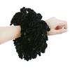 Fluffy Velvet Hijab Scrunchies Plain Big Hair Ring Tie Bun Clip Flexible Rubber Band Headwear