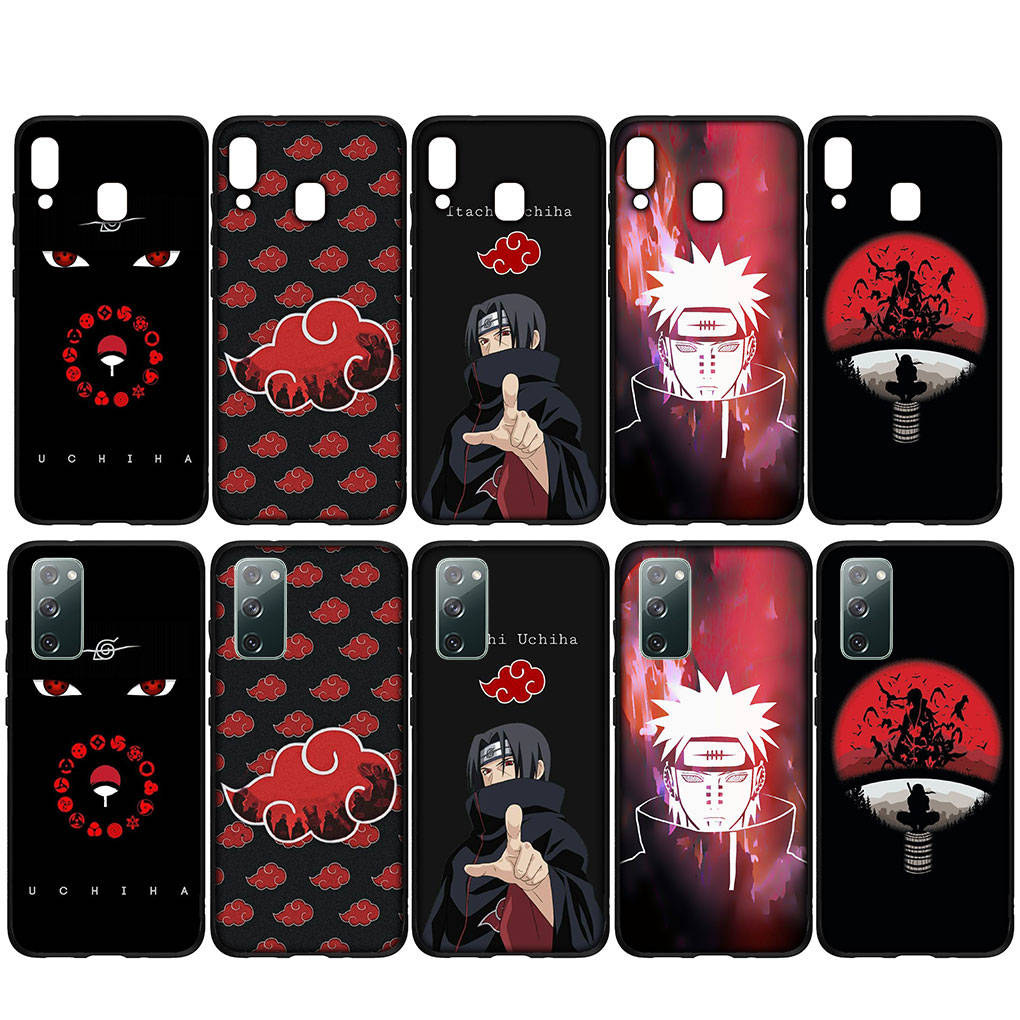 Для iPhone 16 15 X XR Samsung Galaxy S24 S23 Plus Xiaomi Redmi Note 13 12 11 Pro Max 9 10 14 OPPO Huawei чехол Akatsuki Pain Наруто Итачи чехол для телефона