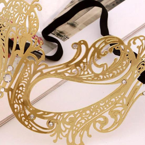 Маскарадная подушка для лица, маскарадный костюм Марди Гра, металлическая подушка для глаз со стразами на Хэллоуин для карнавала, вечеринки, сувениры