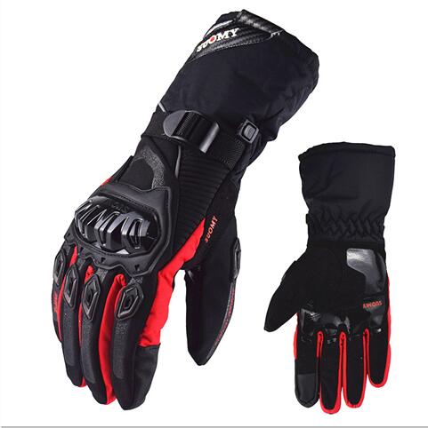 SUOMY Motorcycle Windproof Glove Motorbike 100% Waterproof Winter Warm Guantes Moto Luvas Motosiklet Protective Motocross Glove