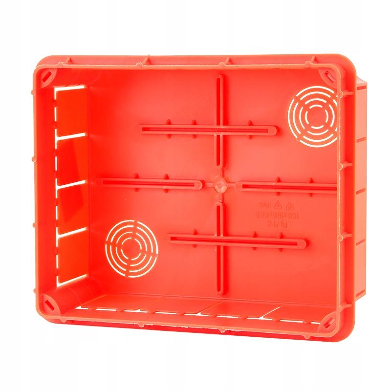 Flush-mounted box Pp/T 8 156x196x68.5 with cover