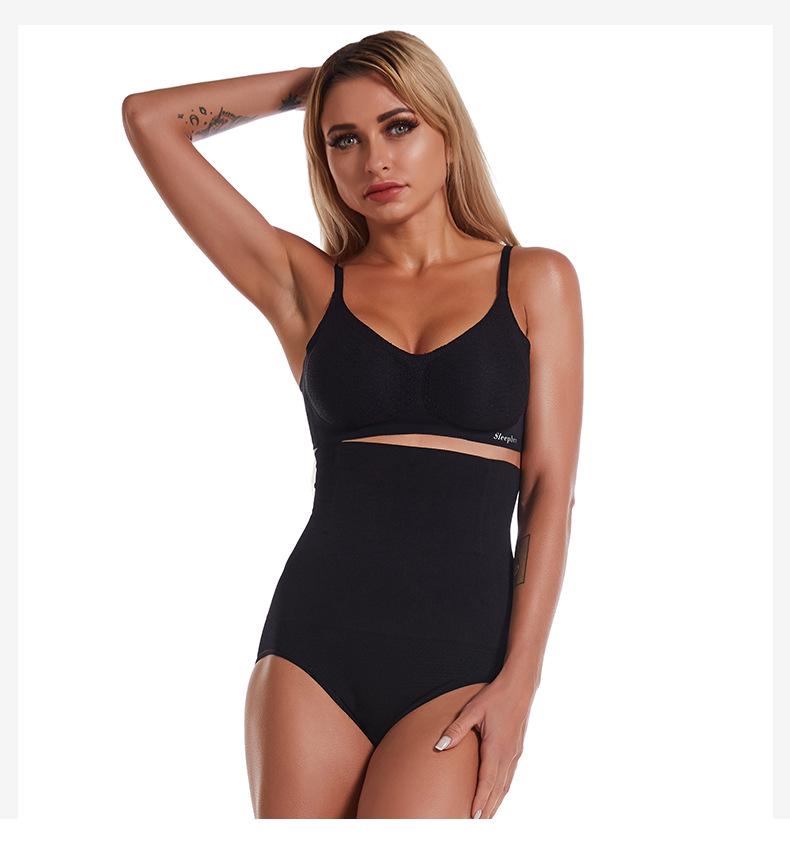 Женские бесшовные трусы с контролем живота - Большой размер, Высокая эластичность, Пояс-корсет, Подтяжка ягодиц, Корректирующее белье для формирования фигуры