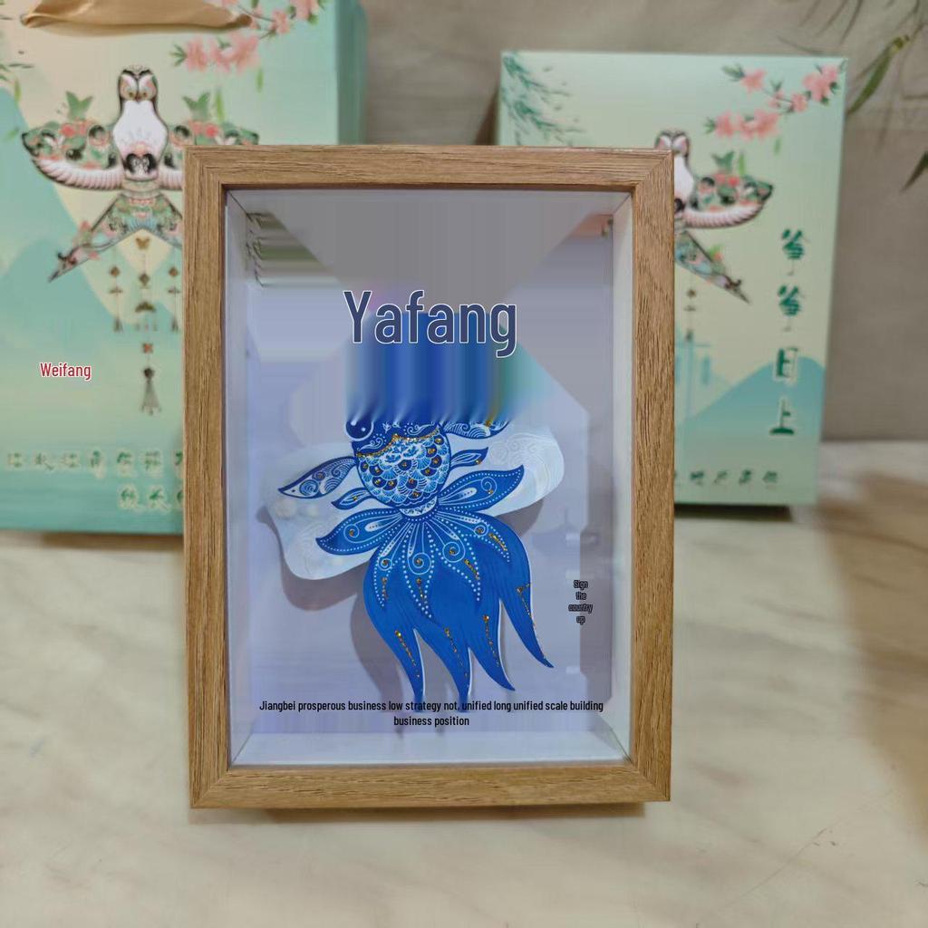 Kite Display Stand Souvenir Gift for Friends and Classmates, Commemorative Sand Swallow Kite
