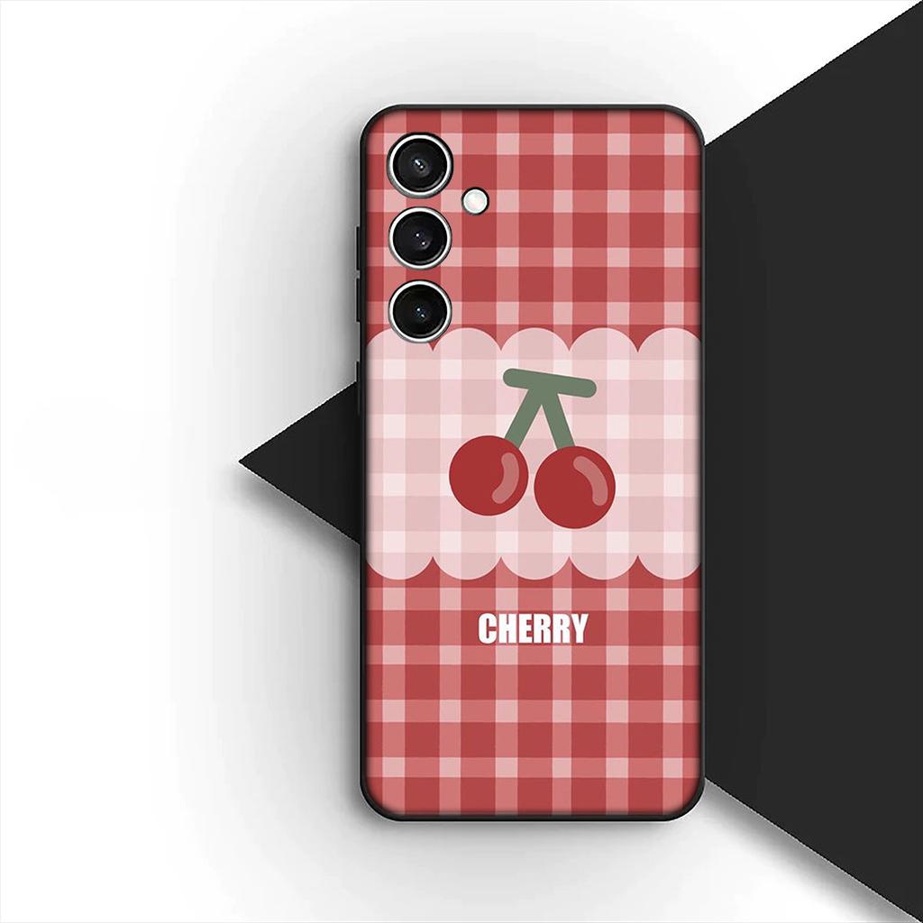 Cover for OPPO A80 A18 A16 A40 A17 A15 A38 A78 A79 A54 A57 A12 A60 4G 5G Phone Case Cherry Fruit Summer Strawberry Cherries
