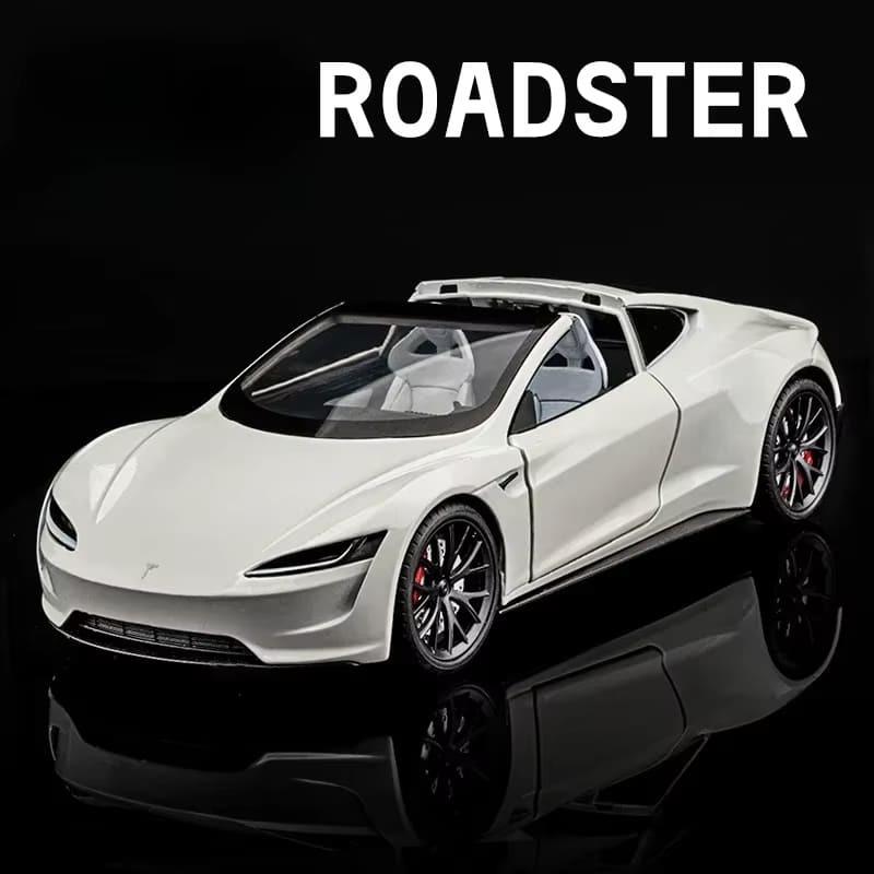 1:24 сплава Tesla Sports Car Model литой металлический игрушечный автомобиль кабриолет игрушка с зарядкой куча мальчик подарок коллективное украшение дома коллекция украшений
