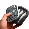 Cute Design Sardine Clicker Press Sound Device Sardine Tin Decompression Toy  Bag Accessory