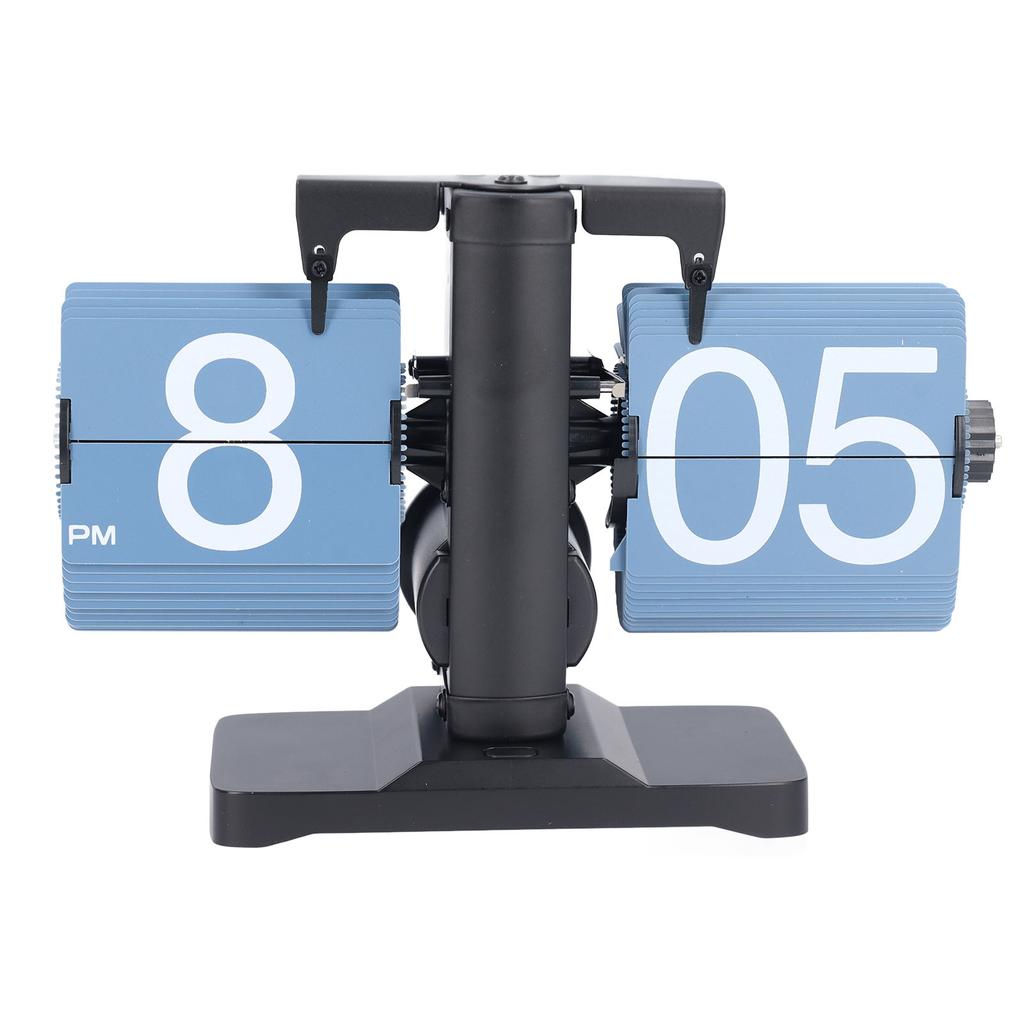 Автоматические перекидные часы Стильный вид Бесшумная работа Регулируемая яркость Перекидные часы для домашнего использования