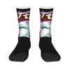 Winter Warm Hip-hop Unisex Digimon and Crests Socks Nostalgic Anime Breathable Skateboard Socks