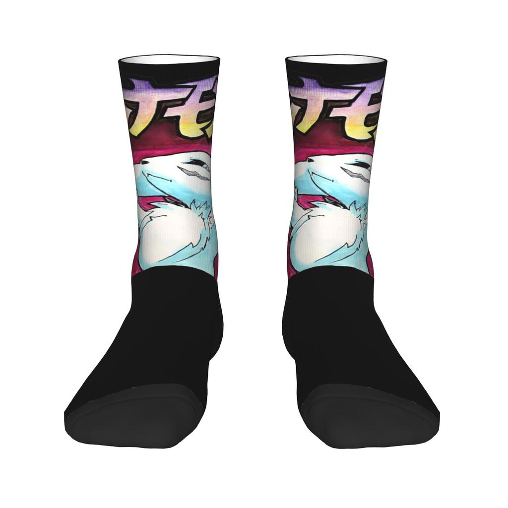 Winter Warm Hip-hop Unisex Digimon and Crests Socks Nostalgic Anime Breathable Skateboard Socks