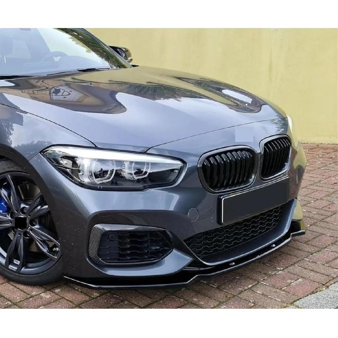 Для BMW 1 серии F20 F21 2015~2019 118i 120i M135i M140i M Performance Передний бампер Сплиттер Губа Автомобильный диффузор Комплект обвеса Спойлер