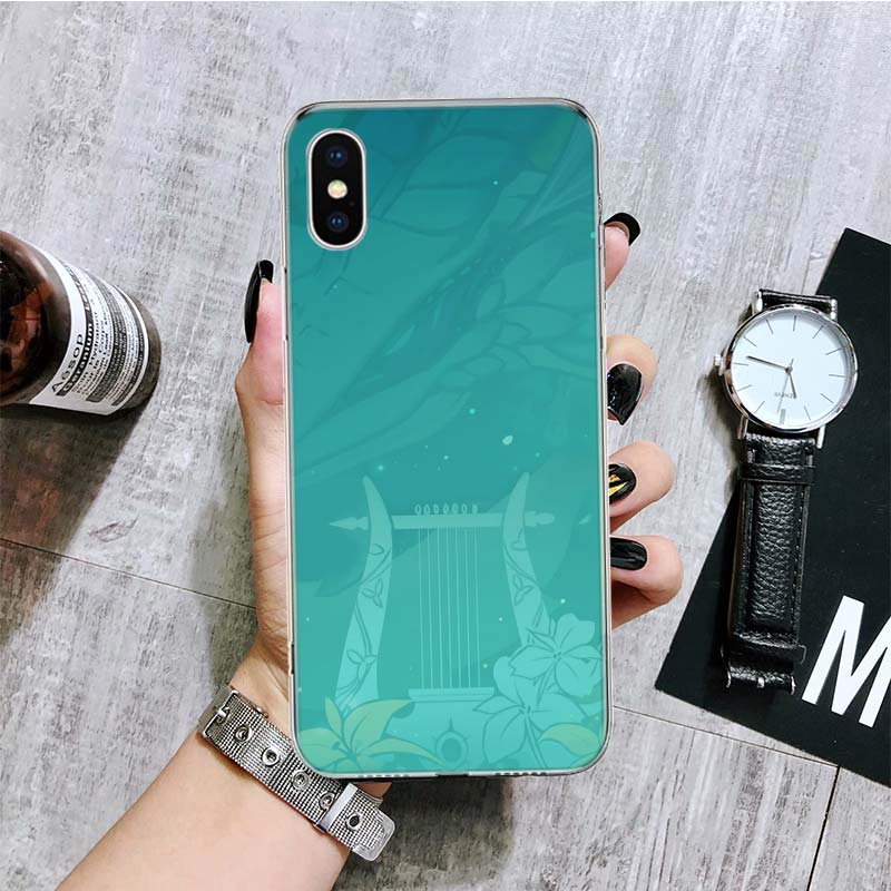 Чехол для телефона Game Genshin Impact для iPhone 11 12 13 14 Pro XS XR X Max 7 8 6 6S Plus Mini + 5 SE с рисунком по индивидуальному заказу