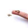 1set 0.5M 9T 19T 90-Degree Reduction Drive DIY Micro Model Car Precision Brass Bevel Gear