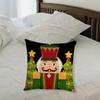 Рождественская наволочка для подушки, плед, креативная рождественская серия, квадратная подушка