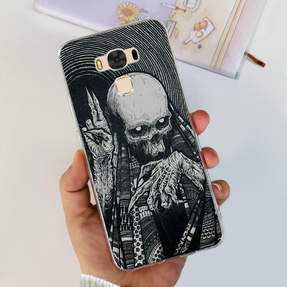 For ASUS ZENFONE 3 MAX ZC553KL / ZOOM S ZE553KL / 4 SELFIE ZD553KL ZD552KL Phone Case Soft Clear Silicone Bumper Coque Fashion