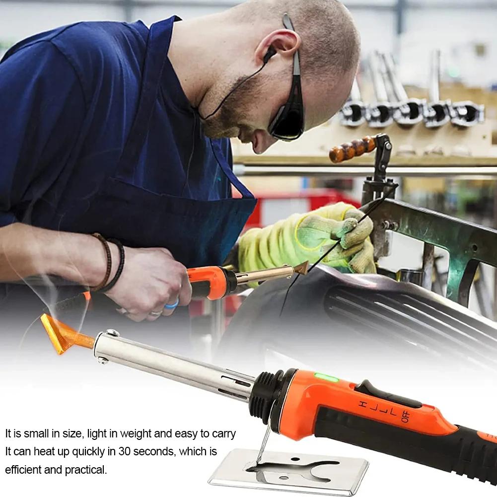 50/100W Car Bumper Repair Soldering Iron 220V Soldering Iron Tip Repair Tool Adjustable Temperature Welding Rework Station