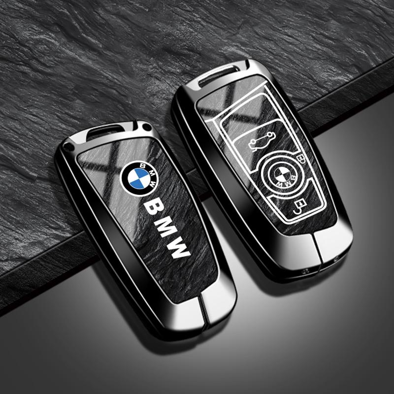 EGRH8 Zinc Alloy Car Smart Key Cover Case Shell Keyless For Bmw F20 F30 F31 F34 F10 F11 F25 I3 M3 M4 F15 F16 3 5 Series GT Accessories