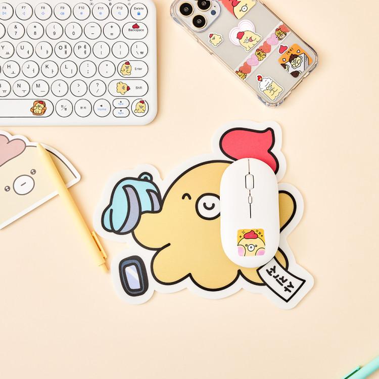 MOONO Emoticon Portable Mouse Pad Desk Terrier