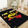 Ковер с тематикой игры Pac-Man, нескользящий, круглый, для игровой комнаты, спальни, гостиной, напольный коврик, декор